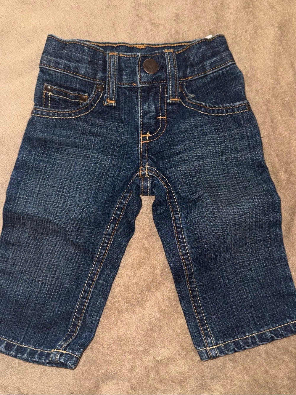 Wrangler Dark Blue Denim Kids Jeans